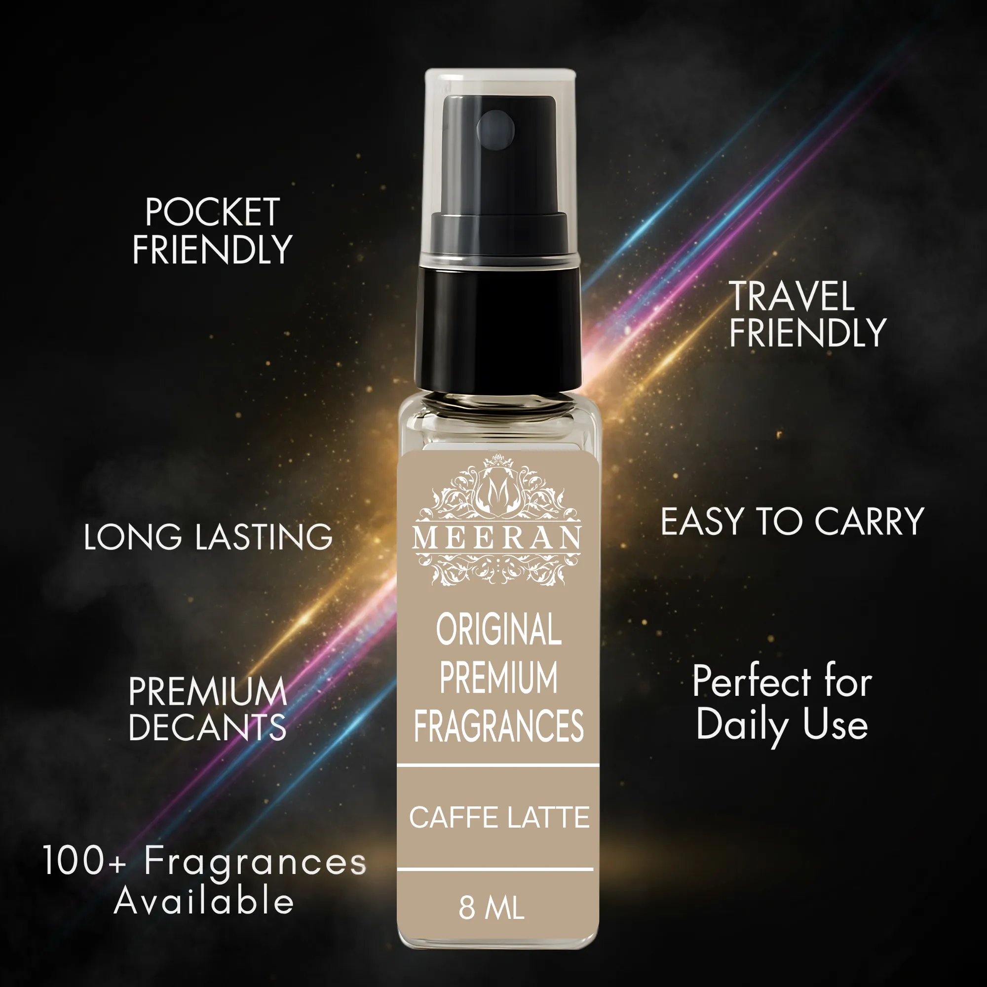  Caffe Latte (8ML) | Extrait De Parfum For Women Men | Decented From Original Bottle